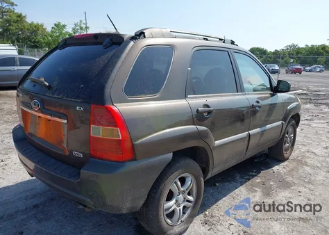 2005 Kia Sportage Ex V6/Lx V6 из США, поврежденный, VIN KNDJF723557133872